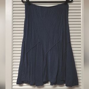 Max Studio - Navy Blue Classic Skirt